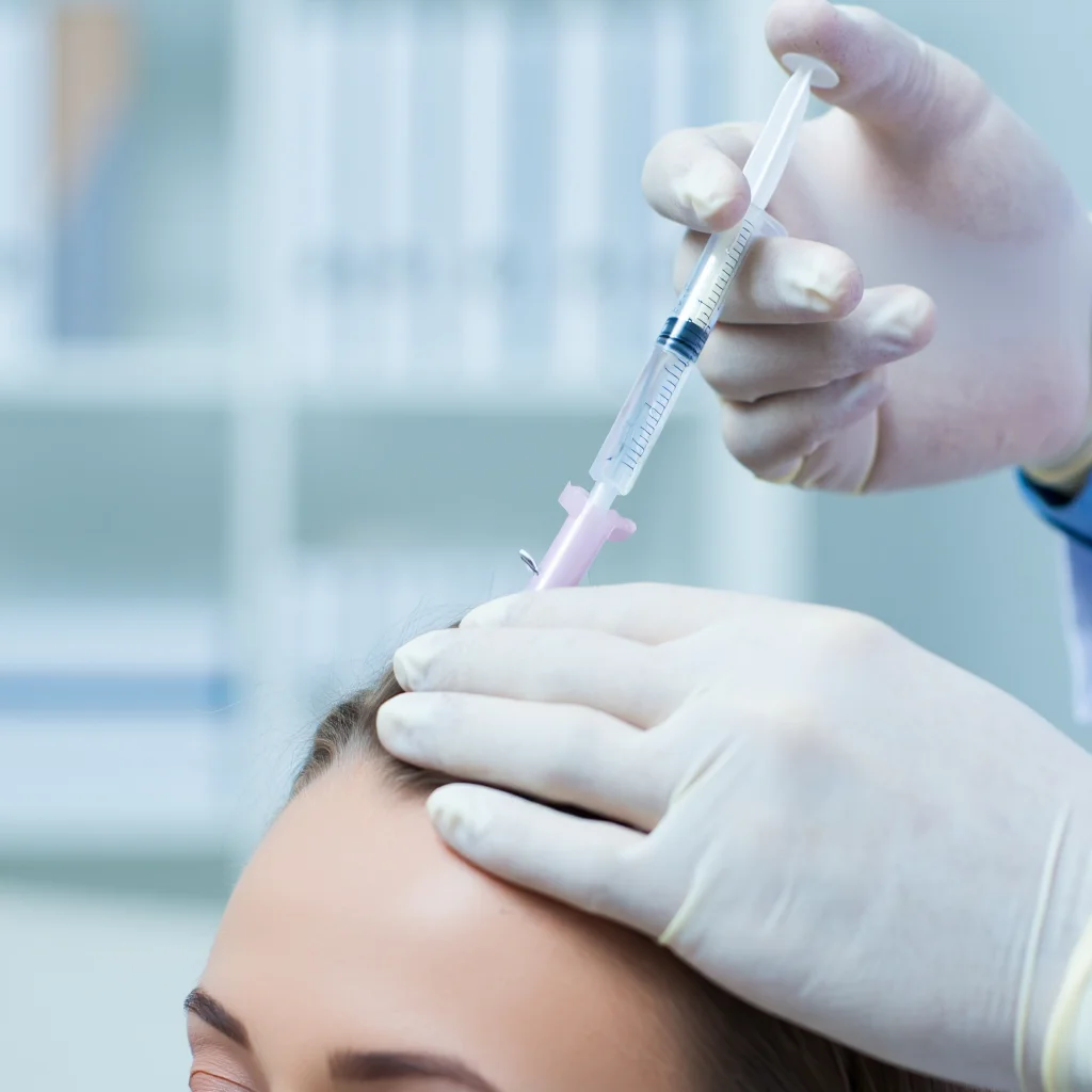 Medical Hair Loss Therapy Training Image